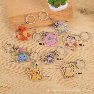 Custom DIY exquisite key chain anime pet characters keychain